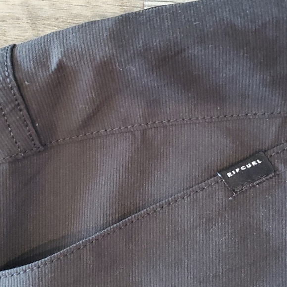 Rip Curl Boardwalk Phase 21 Black Hybrid Shorts Size 38 - Picture 6 of 8